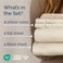 King Size 4 Piece Sheet Set - Comfy Breathable &amp; Cooling Sheets - Off White