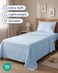 Twin Size 3 Piece Sheet Set - Comfy Breathable &amp; Cooling Sheets - Sky Blue
