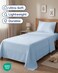 Twin Size 3 Piece Sheet Set - Comfy Breathable &amp; Cooling Sheets - Sky Blue