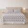 Modern Threads Printed 4-Piece Extra Soft Bedding Sheets &amp; Pillowcase Set, Deep Pocket up to 16 inch Mattress Rose Bloom Full