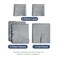 Split King Size 5 Piece Sheet Set - Comfy Breathable &amp; Cooling - Steel Blue