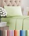 Twin Size 3 Piece Sheet Set - Comfy Breathable &amp; Cooling - Light Sage Green
