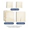 Split King Size 5 Piece Sheet Set - Breathable &amp; Cooling Sheets - Off White