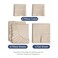Split King Size 5 Piece Sheet Set - Breathable &amp; Cooling Sheets - Wheat