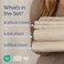Full Size 4 Piece Sheet Set - Comfy Breathable &amp; Cooling Sheets - Wheat