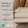 Full Size 4 Piece Sheet Set - Comfy Breathable &amp; Cooling Sheets - Wheat