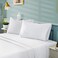 BYSURE Hotel Luxury Bed Sheets Set 4 Piece(Twin, White) - Super Soft 1800 Thread Count 100% Microfiber Sheets with Deep Pockets, Wrinkle &amp; Fade Resistant