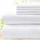 BYSURE Hotel Luxury Bed Sheets Set 4 Piece(Twin, White) - Super Soft 1800 Thread Count 100% Microfiber Sheets with Deep Pockets, Wrinkle &amp; Fade Resistant
