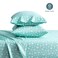 Bare Home Printed Sheet Set - 1800 Ultra-Soft (Queen, Snowdrift)