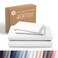 Bare Home 100% Organic Cotton Sateen Sheet Set (King, White)