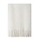 BOURINA Off White Throw Blanket 60x80Inch Boho Knit Soft Throw Sofa Blanket
