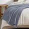 Nautica - Soft Twin Size Blanket for Bed &amp; Couch, Cozy Bedding