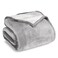 Bare Home Sherpa Fleece Blanket (Full/Queen, Light Grey)