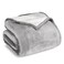 Bare Home Sherpa Fleece Blanket (Full/Queen, Light Grey)