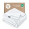Bare Home Fleece Blanket Luxury Microplush (Throw, White)