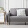 BOURINA Light Grey Throw Blanket 50x90Inch Boho Knit Soft Throw Bed Blanket
