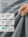 Utopia Bedding Soft Fleece Bed Blanket Throw Size Ash Grey (50x60 Inch)