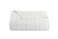 BOURINA Quilt Set White King Embroidery 3-Piece Soft Bedding Set Bedspread