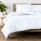 Bare Home Queen Comforter Set - 1800 Ultra Soft (Queen, White)