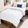 Bare Home Comforter Set - 1800 Ultra Soft (Twin/Twin XL, White)