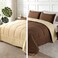 Exclusivo Mezcla Reversible Soft Queen Comforter Set, 3 Pieces