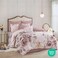 Madison Park Floral Cotton Shabby Chic Comforter Set, 8PC King Bedding Set