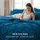 Bedsure Twin Comforter Set &amp; Sheet Set, 5-Piece Teal Bedding Set