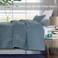 Exclusivo Mezcla Reversible Boho Quilt King Size Blue