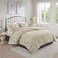 Madison Park Tufted Chenille Cotton Damask Comforter Set, 3PC King/Cal King