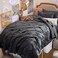Bedsure Twin Comforter Set &amp; Sheet Set, 5-Piece Dark Grey Bedding Set