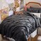 Bedsure Twin Comforter Set &amp; Sheet Set, 5-Piece Dark Grey Bedding Set
