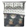Star Wars Mandalorian Grogu Queen Comforter Set 5 Piece Bedding, Gray
