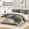 Comfort Spaces Kienna Queen Quilt Bedding Set 3 Piece, 90"x90" Charcoal