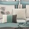 Riverbrook Home Emilie Comforter Set, King, Blue/Gray/Ivory, 8 Piece Set