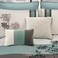 Riverbrook Home Emilie Comforter Set, King, Blue/Gray/Ivory, 8 Piece Set