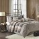 Madison Park Cabin Lodge Plaid Herringbone Comforter Set, 7PC King