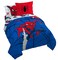 Marvel Spiderman 7 Pc Queen Bed in a Bag (Official Marvel Product)