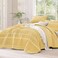 Andency Yellow Twin Quilt Set, 2 Pieces Boho Lightweight Striped Bedspread