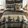 Donna Sharp Bear Walk Plaid Quilt, Twin, 68" x 90