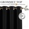 RYB HOME Extra Wide Long Curtain Privacy Office Space Divider Wall Panel