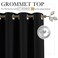 RYB HOME Extra Wide Long Curtain Privacy Office Space Divider Wall Panel