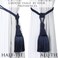BEL AVENIR 2 Pack Curtain Tiebacks Tassel Drapery Tie-Backs Rope Holdbacks