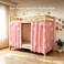 Qubanda Dorm Bottom Bunk Privacy Bed Curtains Cloth Bed Canopy Shading Nets