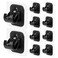 10PCS Self Adhesive No Drill Adjustable Curtain Rod Holder Hooks Brackets