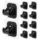 10PCS Self Adhesive No Drill Adjustable Curtain Rod Holder Hooks Brackets