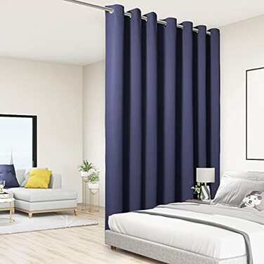 BONZER Room Divider Curtain Total Privacy Wall Screen Partitions