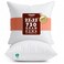 Utopia Bedding 22x22 Pillow Inserts, White Throw Pillows for Couch, 2 Pack