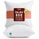 Utopia Bedding 24x24 Pillow Inserts, White Throw Pillows for Couch, 2 Pack