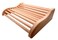 HSE Cedar Curved Sauna Headrest Pillow (1, Red Cedar)