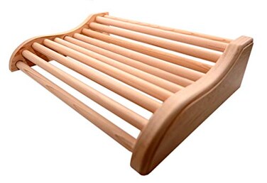 HSE Cedar Curved Sauna Headrest Pillow (1, Red Cedar)